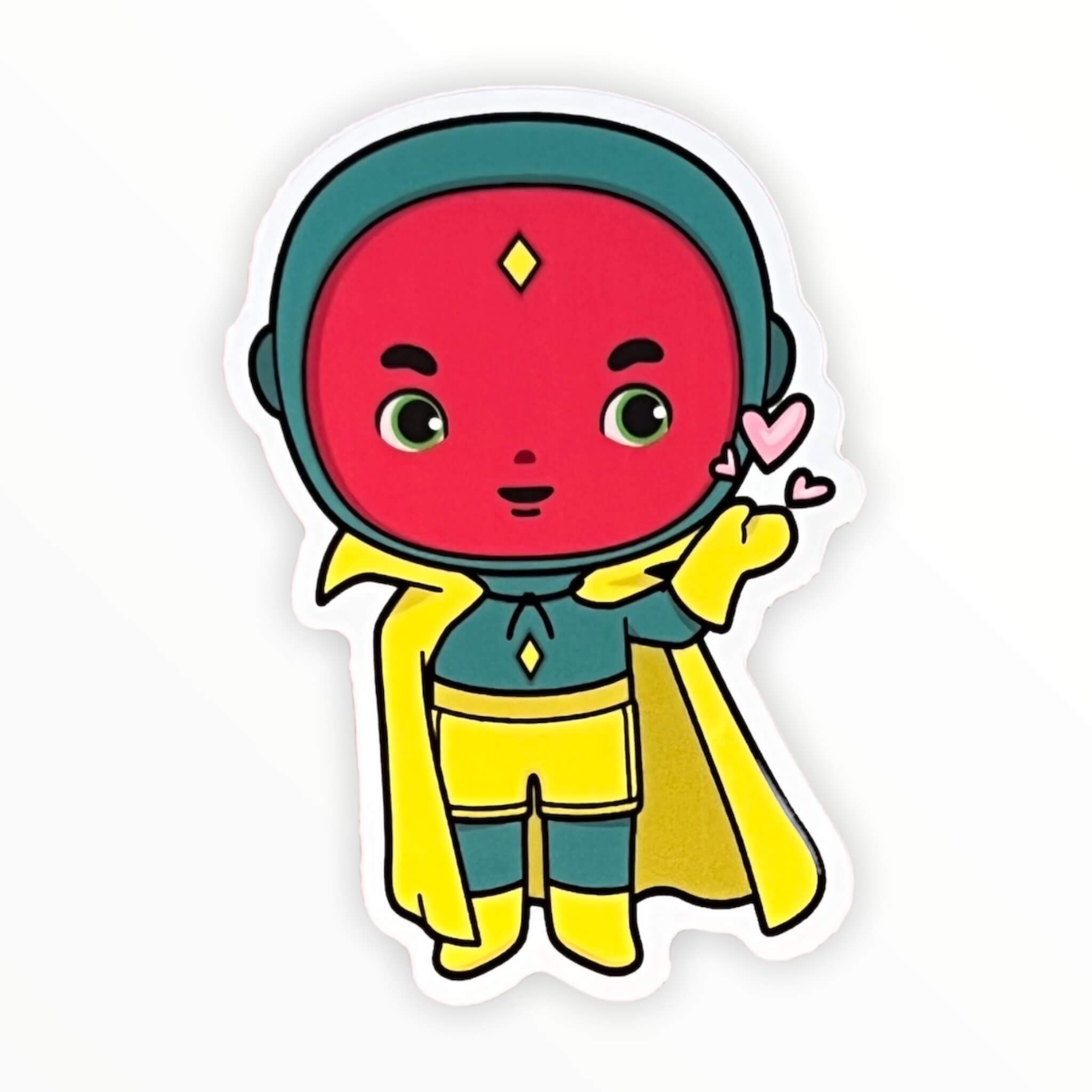 V Costume Sticker (#191) - Artistic Flavorz