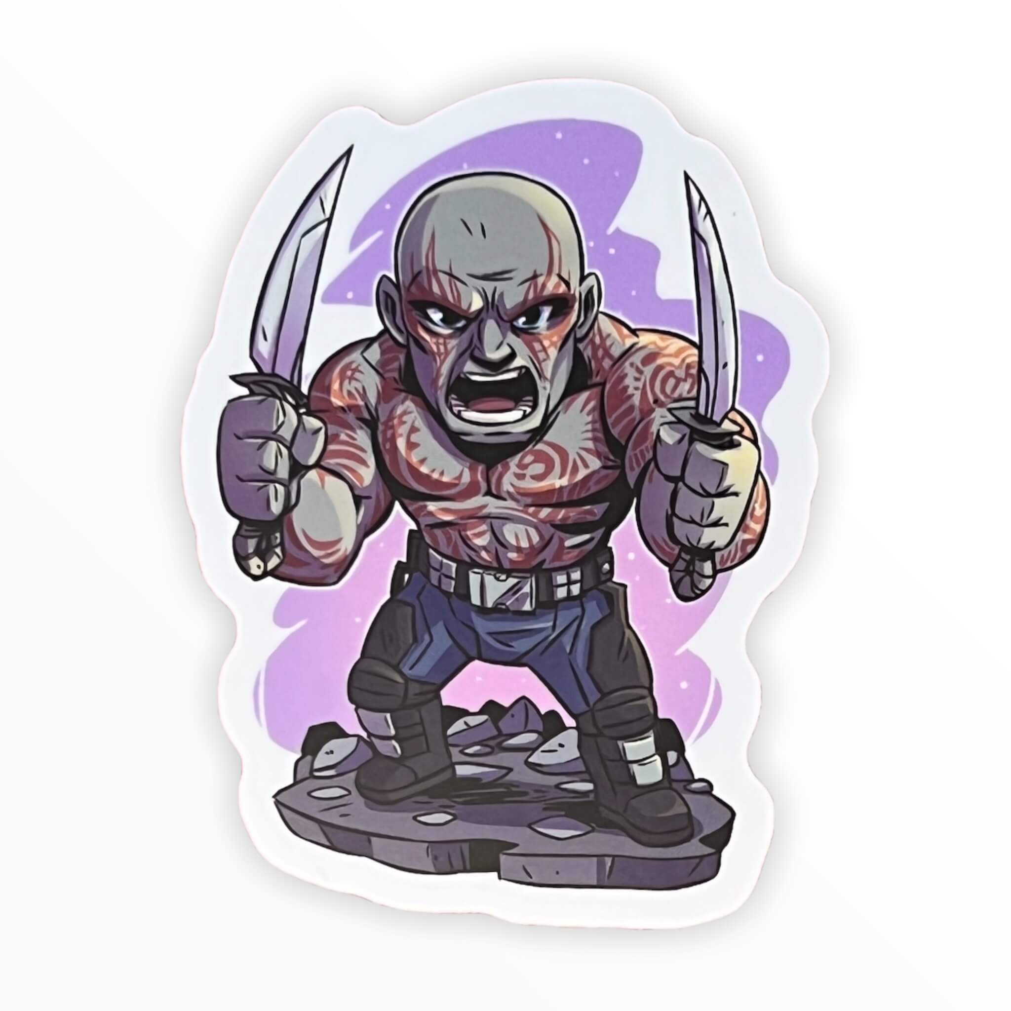 Vengeful Husband Sticker (#352) - Artistic Flavorz