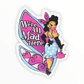 We’re All Mad Here Dapper Doll Sticker (#73) - Artistic Flavorz