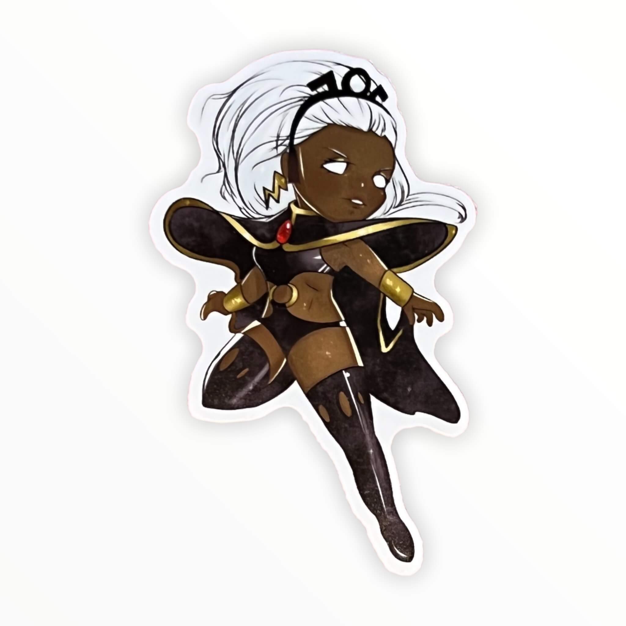 Weather Lady Sticker (#378) - Artistic Flavorz