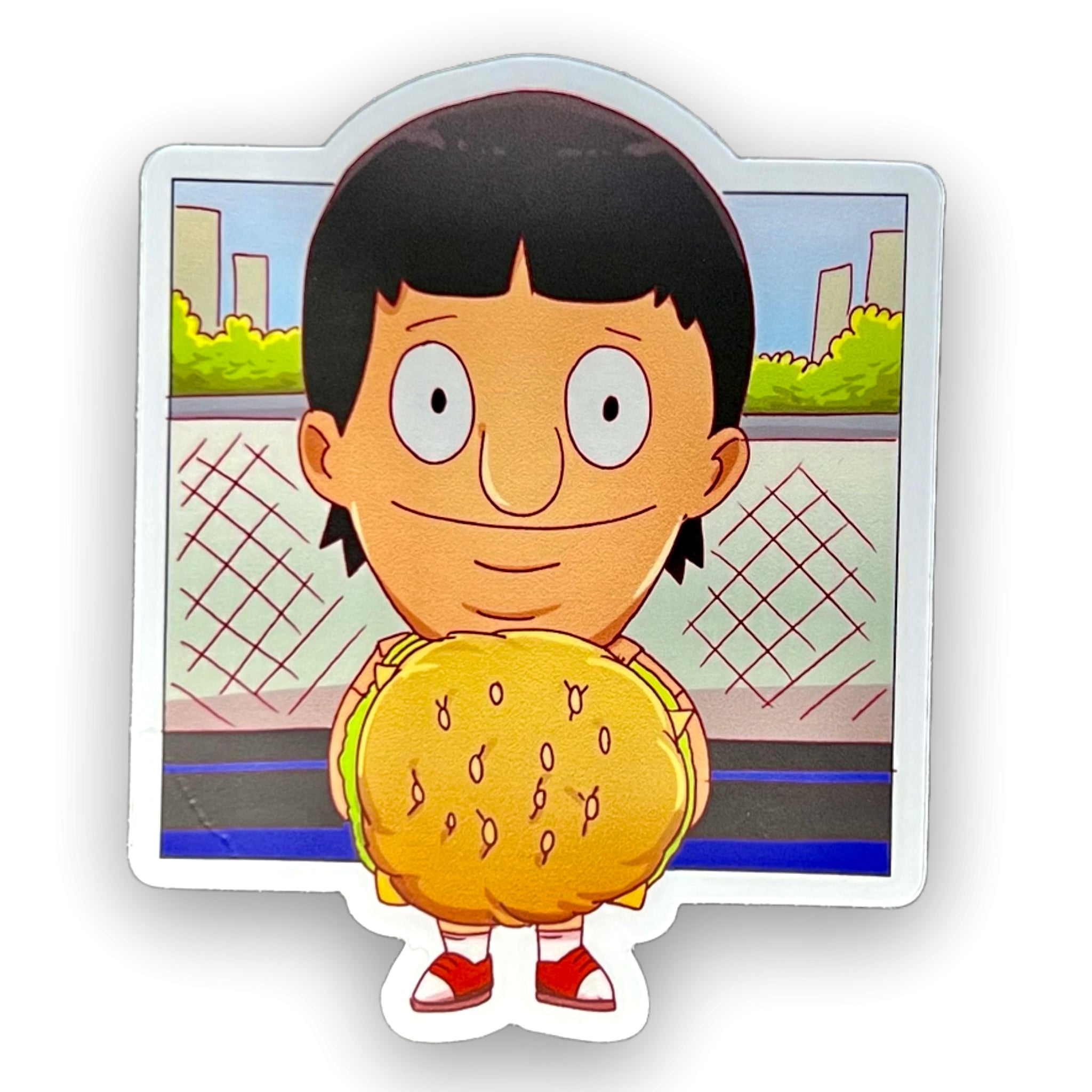 Burger Brother Sticker (#892) - Artistic Flavorz