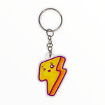 Lightning Bolt Acrylic Keychain - Artistic Flavorz