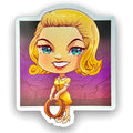 Monster Family Beautiful Cousin Sticker (#925) - Artistic Flavorz