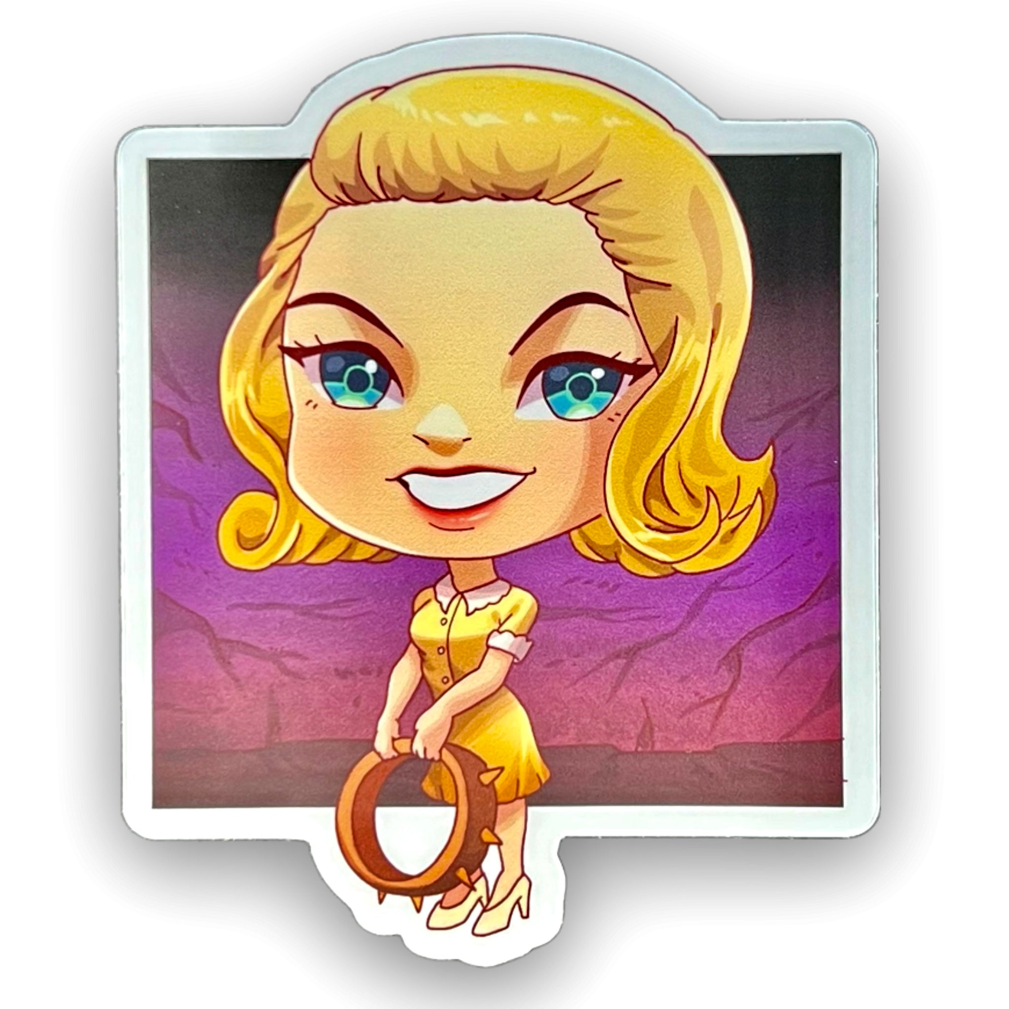 Monster Family Beautiful Cousin Sticker (#925) - Artistic Flavorz