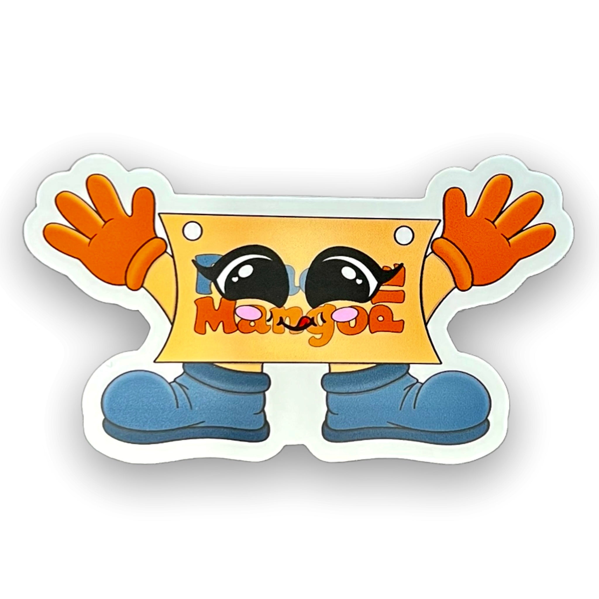 Peach Mango Pie Cutie Sticker (#909) - Artistic Flavorz