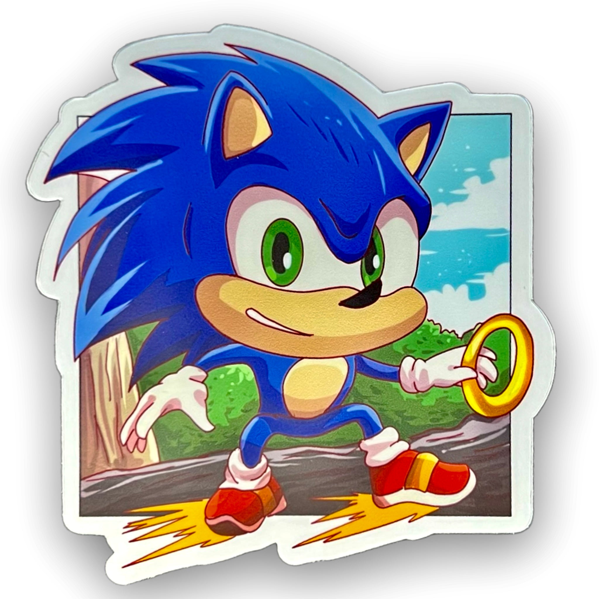 Fastest Blue Sticker (#897) - Artistic Flavorz