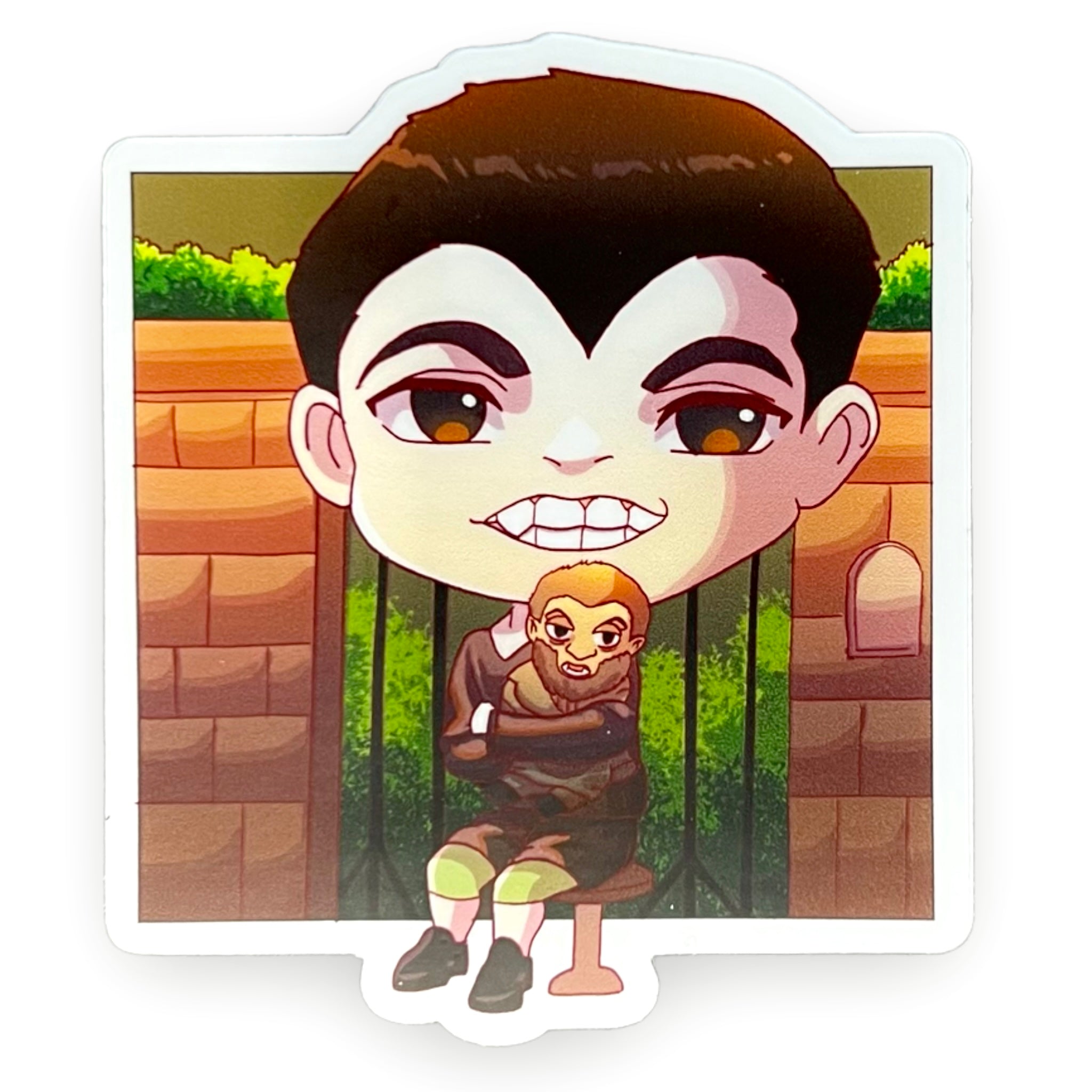 Monster Family Son Sticker (#924) - Artistic Flavorz