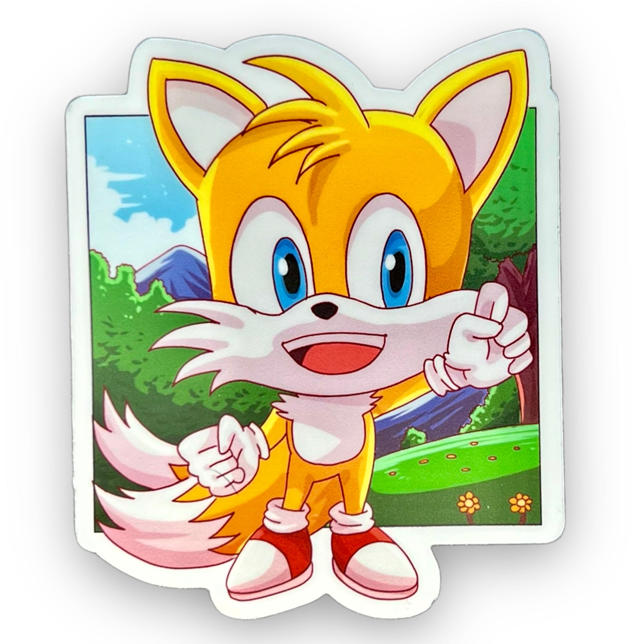 Fluffy Sidekick Sticker (#899) - Artistic Flavorz