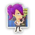 The Future Captain Girl Sticker (#884) - Artistic Flavorz