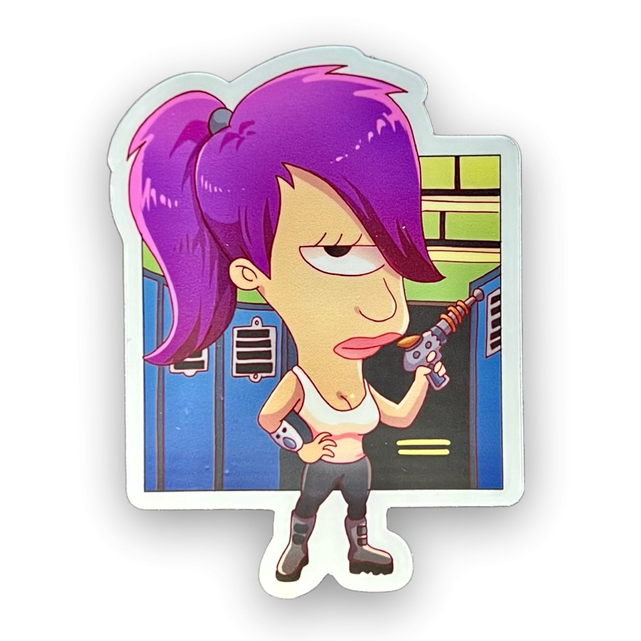 The Future Captain Girl Sticker (#884) - Artistic Flavorz