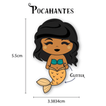 Pocahantas Mermaid Enamel Pin | Enamel Pin Artistic FlavorzArtistic Flavorz