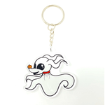 Ghost Dog Acrylic Keychain